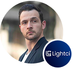 George C. Mazzella with LightCI company logo