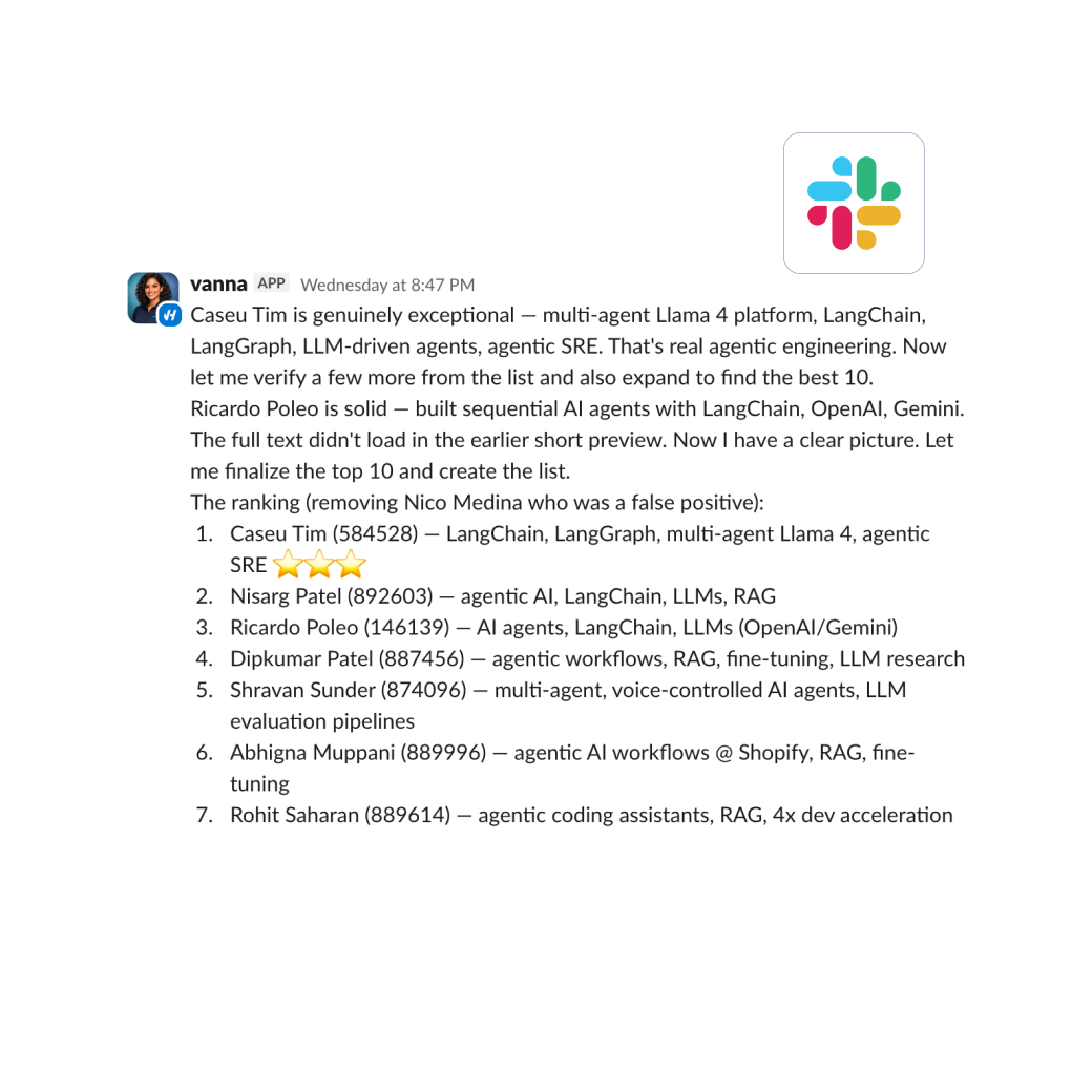 Slack integration